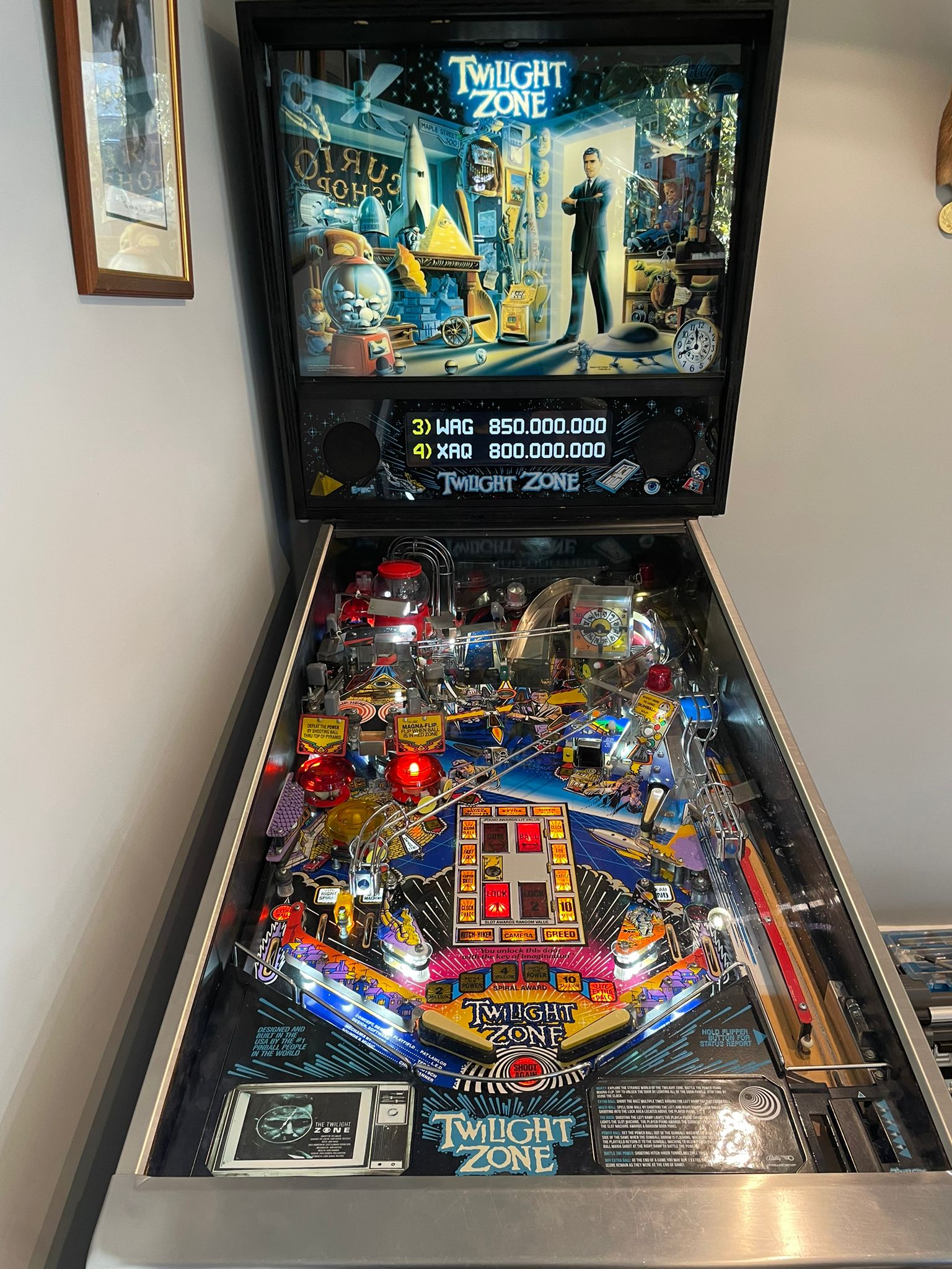twilight zone pinball machine