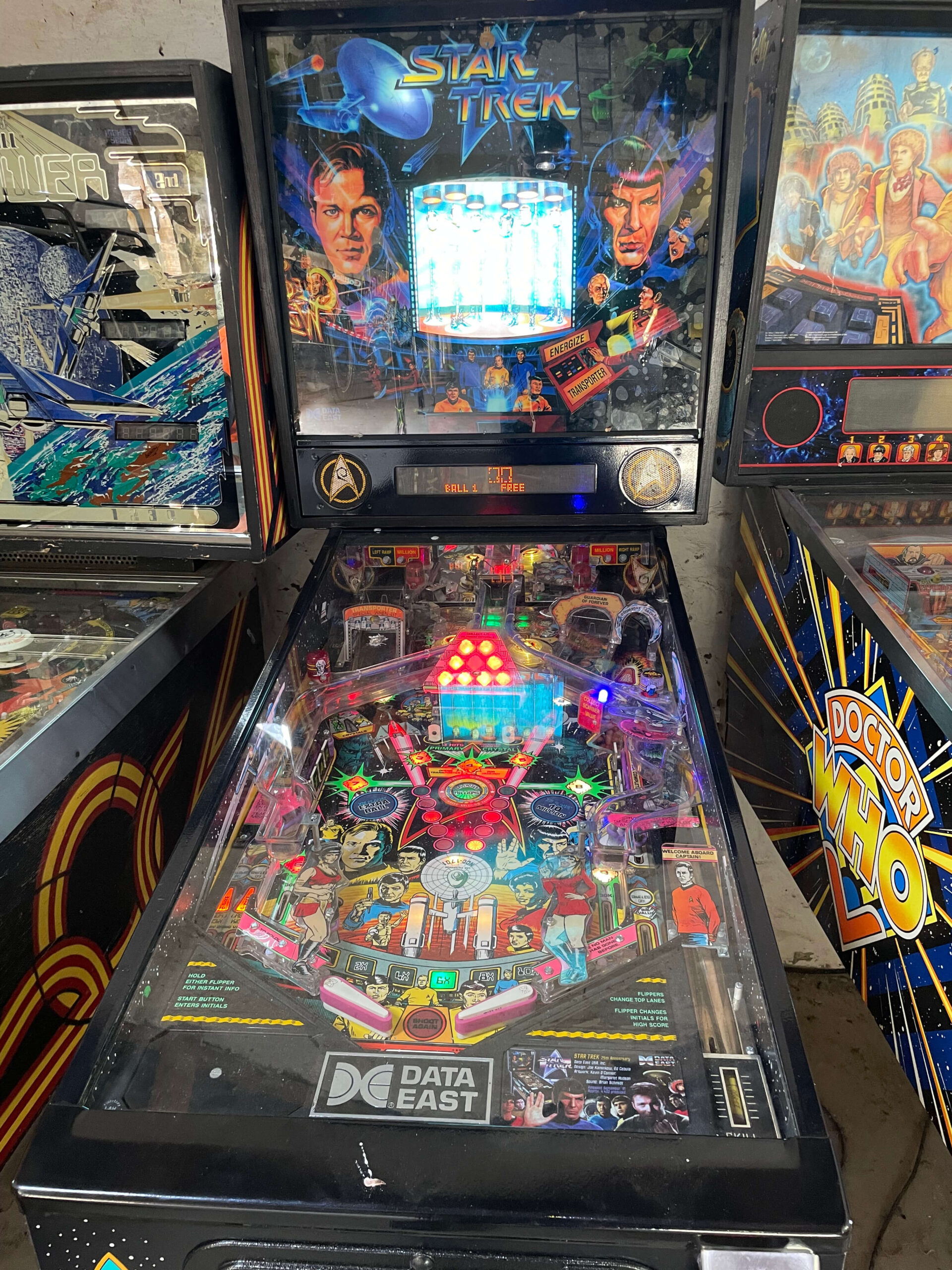 A Tricky Star Trek 25th Anniversary pinball repair: Fixing Resets & Memory Loss